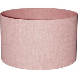 PTMD Lampenkap Rivvo - 40x40x24 cm - Katoen - Roze