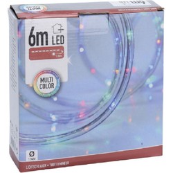 Lichtsnoer met gekleurde LED 6 meter - Lichtslangen