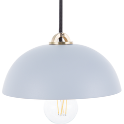 Beliani ESERA - Hanglamp-Blauw-Metaal