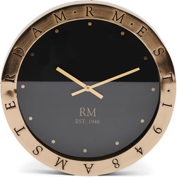Riviera Maison Wandklok modern - RM L'Hirondelle Clock - Goud