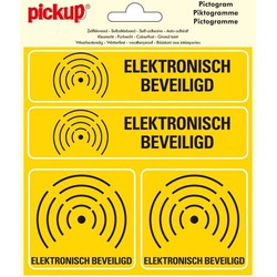 Pictogram 15 x 15 cm 4 op 1