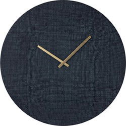 PTMD Emmett Klok - 51x2x51 cm - Ijzer - Zwart