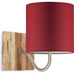 wandlamp drift bling Ø 16 cm - rood