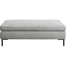 Hocker Gianni Cord Grey