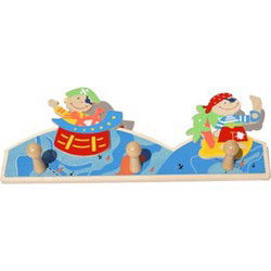 Simply for Kids Houten Kapstok Piraat