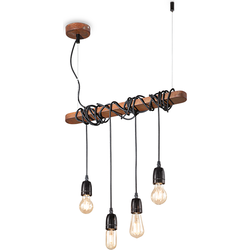 Ideal Lux - Electric - Hanglamp - Metaal - E27 - Bruin