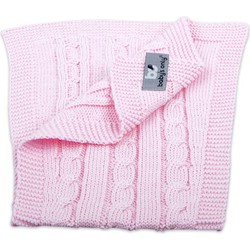 Baby's Only Spuugdoek Cable - Baby Roze - 50x15 cm