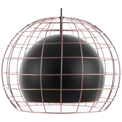 Beliani LIRI - Hanglamp-Zwart-IJzer