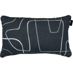 Sierkussen ca. 30x50 cm Met paspel Joah grey Madison