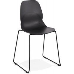 NUMERIK designstoel 54x50x85 cm Zwart