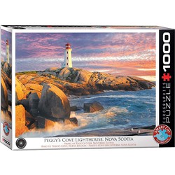 Eurographics Eurographics puzzel Peggy's Cove Lighthouse, Nova Scotia - 1000 stukjes