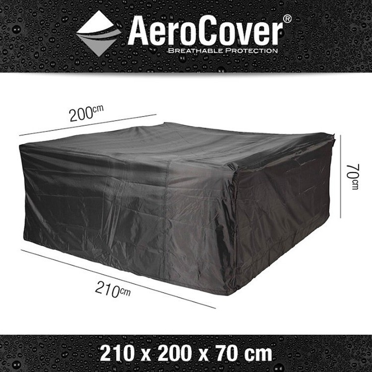 Platinum AeroCover loungesethoes 210x200xH70 cm antraciet - 