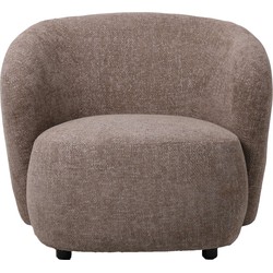 PTMD Aphrodite Taupe fauteuil legacy 3 mink fabric