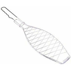 BBQ Collection vis rooster - klem grill - metaal - 58x13x1.2 cm - barbecueroosters