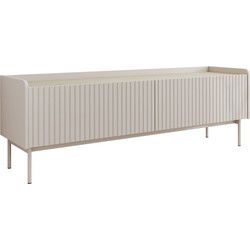 Meubella - TV-Meubel Livako - Beige - 153 cm