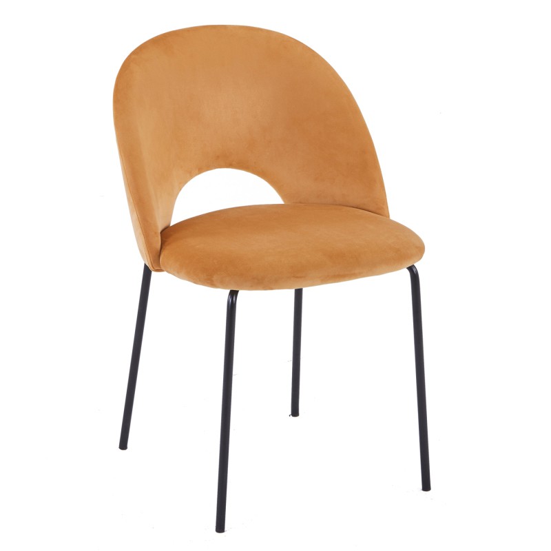 Pole to Pole - Cave chair yellow curry - 
