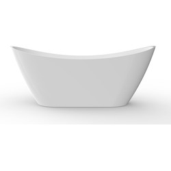 Badplaats Ligbad Alegre 170 x 78 x 68 cm cm - Vrijstaand Bad - Hoogglans wit