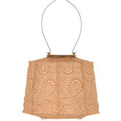LUMIZ Solar Lampion Paisley Lamp - 20 cm - Abrikoos
