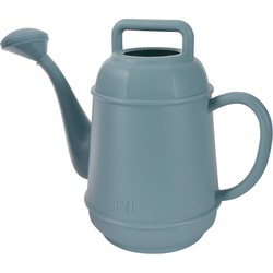 Decoris Gieter - lichtblauw - kunststof - broeskop - 12 liter - 44 cm - Gieters