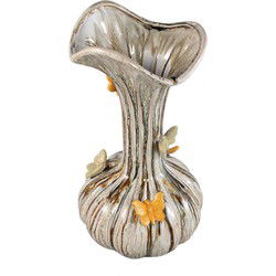 PTMD Vaas Tamarae - 23x23x44 cm - Keramiek - Creme