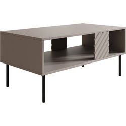 Meubella - Salontafel Laguna - Beige - 100 cm