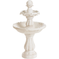 Beliani LIMBARA - Decoratieve fontein-Beige-Hars