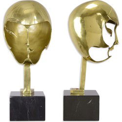 Bronzen beeld van "kiki de montparnasse"