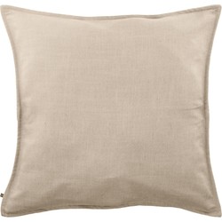 Kave Home - Kussenhoes Blok linnen in beige 60 x 60 cm