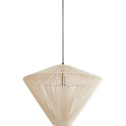 Light & Living - hanglamp - Felida - beige - katoen - Ø 56cm - E27 - 2973484