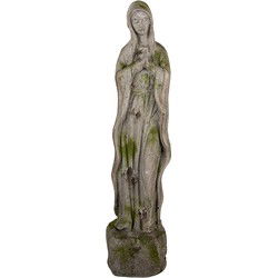 Clayre & Eef Decoratie Beeld Maria Beige Kunststof