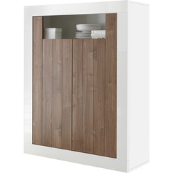 Buffet Hoog 2 openslaande deuren H144 cm - Urbino