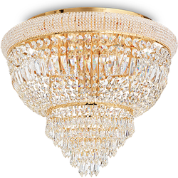 Ideal Lux - Dubai - Plafondlamp - Metaal - E14 - Messing