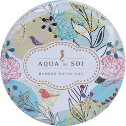 Aqua de Soi - Geurkaars - 250gr - Soja Wax - Bamboo Water Lily