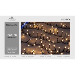 LED Ivy 1500 LED / 32 meter warmwit met timer - Anna's Collection