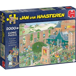 Jumbo Jumbo puzzel Jan van Haasteren De Kunstmarkt - 2000 stukjes