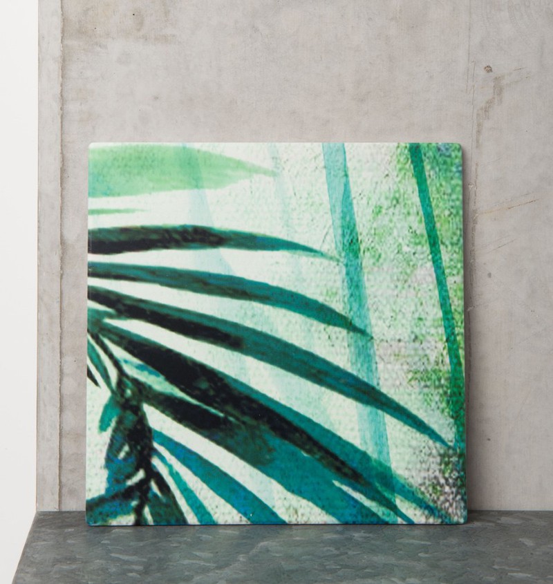 Ceramic Coaster - Palm Tree - 
