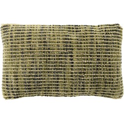 Dutch Decor DARIO - Kussenhoes 30x50 cm van 80% recycled polyester - Cardamom Seed - groen - Dutch Decor