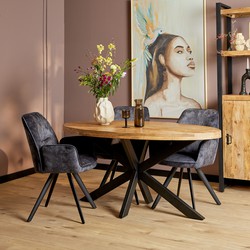 Starfurn Eettafel Denver | 180 cm | Ovaal