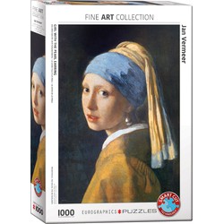 Eurographics Eurographics Meisje met de parel - Johannes Vermeer (1000)
