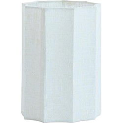 Cilinder lampenkap Disli - Wit - Ø18cm