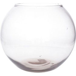 Mica Decorations Bolvaas/komvaas - glas - vissenkom - 23 x 30 cm - Vazen