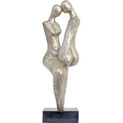 A MODERNIST BRONZE SCULPTURE OF AN INTIMATE COUPLE