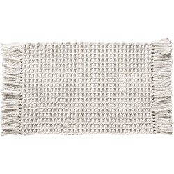 Heckett & Lane Madras Badmat 60 x 100 cm Off-White