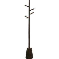 Light&living Kapstok Ø20x152 cm YENICE hout chocolade bruin