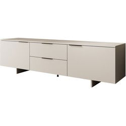 Meubella - TV-Meubel Ankara - Beige - 180 cm - Met lades