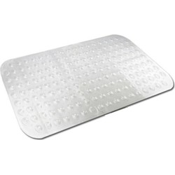 Transparante bad / douchemat anti-slip 52 x 53 cm - Badmatjes