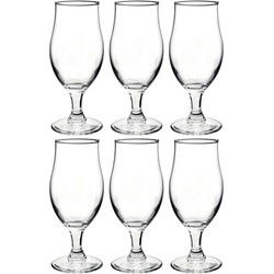 Bormioli Rocco Bierglazen - 6x - speciaalbier glazen - 520 ml - Bierglazen