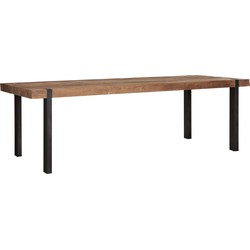 DTP Home Dining table Beam,78x250x100 cm, 8 cm recycled teakwood top