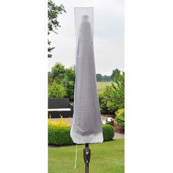 Parasol beschermhoes - 2x - wit - D200 cm - afdekhoes - waterdicht - Parasolhoezen