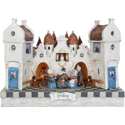 Efteling Kerstdorp Zwaan - 31x19x22 cm - Polyresin - Multi